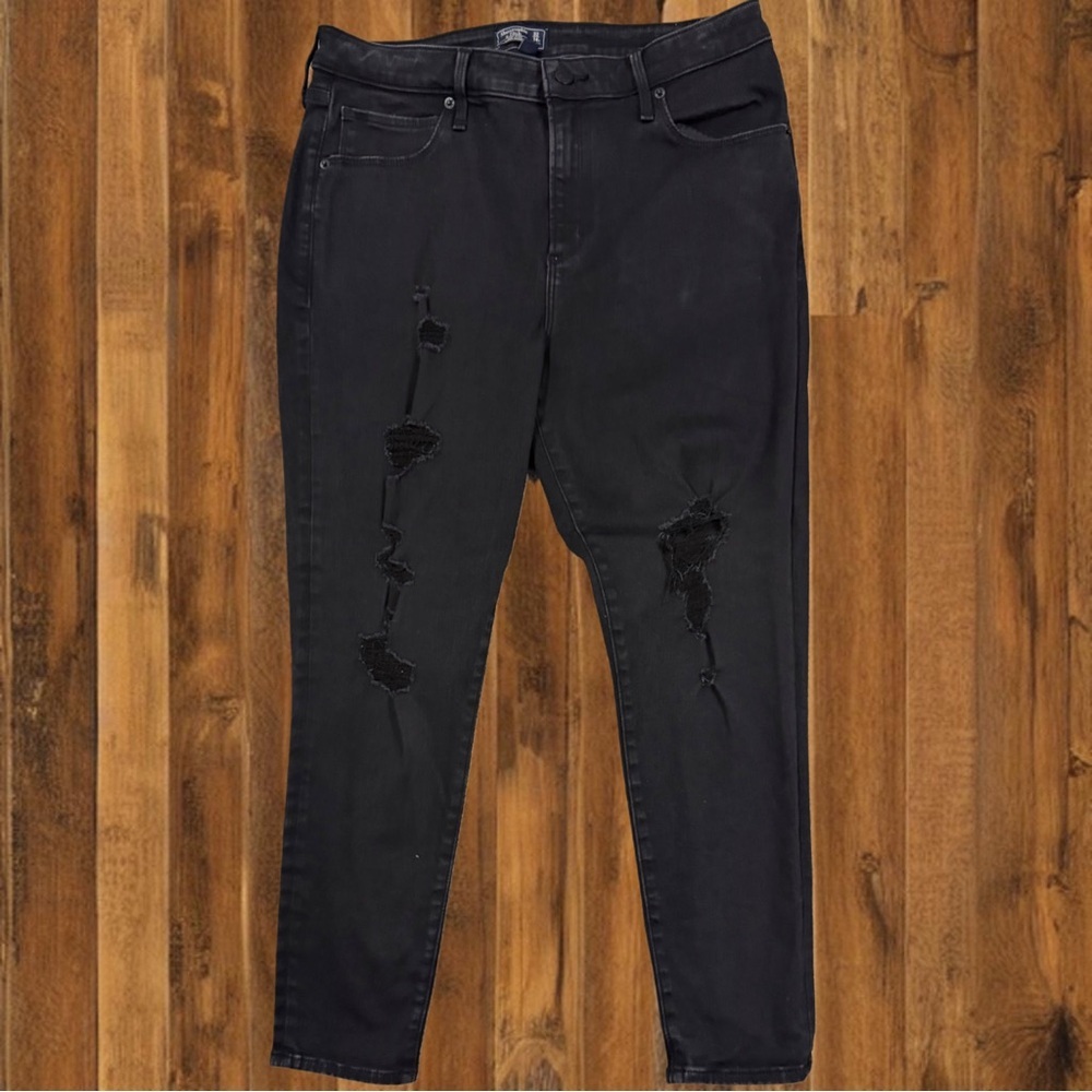 Abercrombie & Fitch Curve Love High Rise Super Skinny Jeans – Size 14
